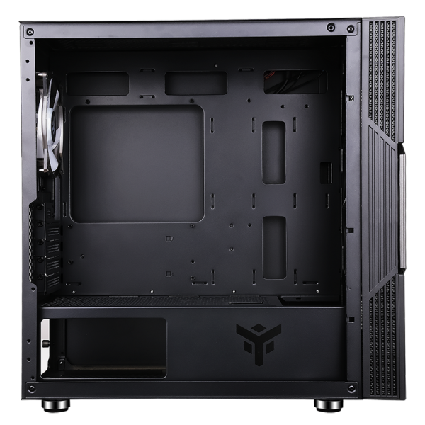 Case VORTEX - Gaming Mini Tower, mATX, 20cm & 12cm ARGB fan, 2xUSB3, Side Panel Temp Glass - Disponibile in 3-4 giorni lavorativi