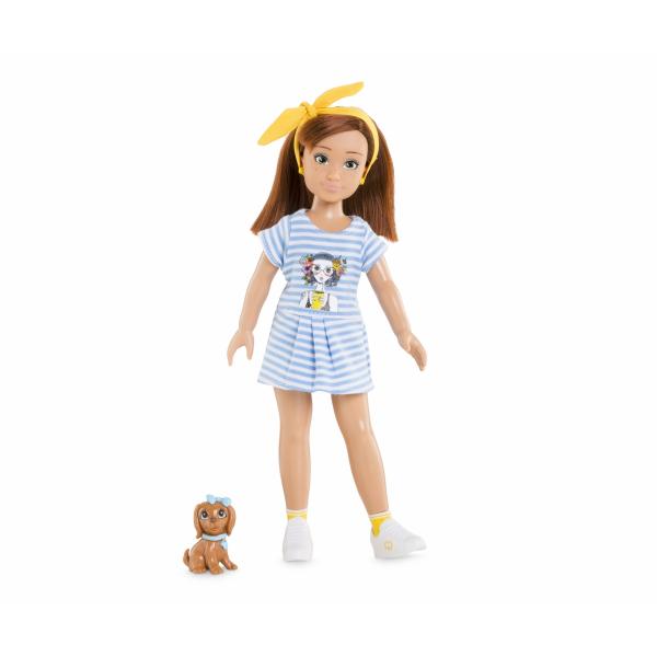 Corolle Girls - Nature and Adventure Zoé Box - Mannequin Doll - 6 Accessori - 28 cm - 4 anni - Disponibile in 3-4 giorni lavorativi