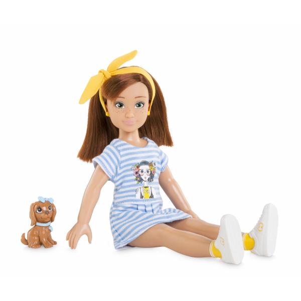 Corolle Girls - Nature and Adventure Zoé Box - Mannequin Doll - 6 Accessori - 28 cm - 4 anni - Disponibile in 3-4 giorni lavorativi