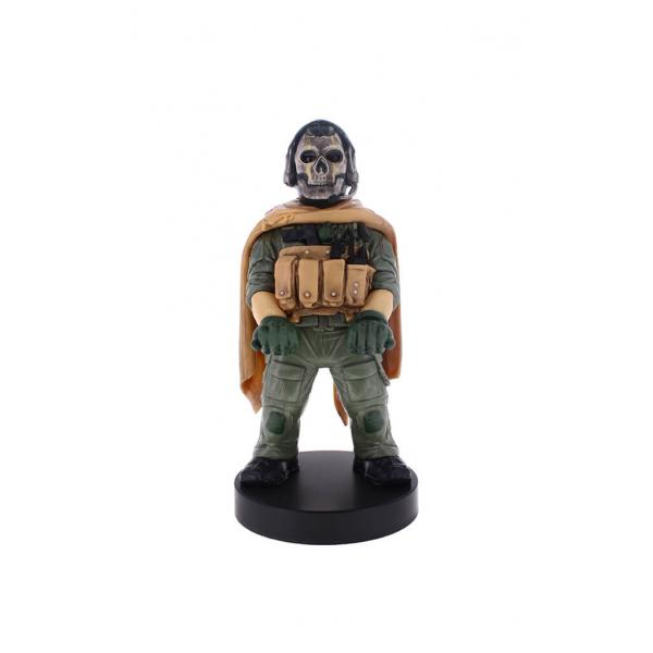 CALL OF DUTY - WARZONE GHOST WARFARE SCULPT CABLE GUY (porta smartphone/controller + cavo USB 2 metri separato) - Disponibile in 2/3 giorni lavorativi