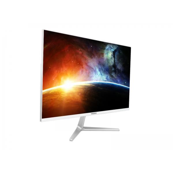 Monitor Nuovo MONITOR YASHI 27'' Wide YZ2711 IPS Pioneer Slim 1920x1080 1ms 350cd/m 1000:1 2x4W MM VGA HDMI VESA TYPE-C WHITE - Disponibile in 3-4 giorni lavorativi