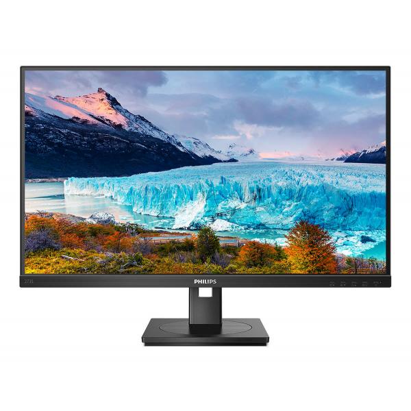 Monitor Nuovo MONITOR PHILIPS LED 27"Wide 273S1/00 IPS 1920x1080 4ms 300cd/mq 1.000:1 2x2W MM Reg.H PIVOT HDMI DP RJ45 USB-C Docking - Disponibile in 3-4 giorni lavorativi