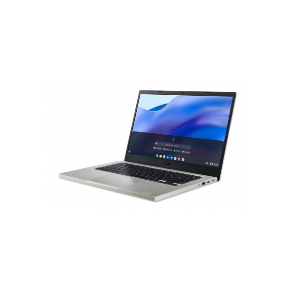 Acer Chromebook Vero 514 CBV514-1H-510X i5-1235U 35,6 cm (14") Full HD Intel Core i5 8 GB LPDDR4x-SDRAM 256 GB SSD Wi-Fi 6 (802.11ax) ChromeOS Argento - Disponibile in 6-7 giorni lavorativi