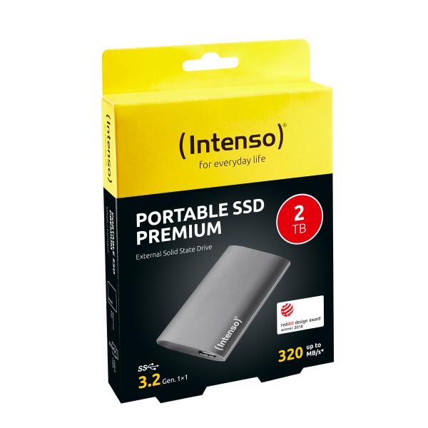 Hard Disk Esterno INTENSO 3823470 2 TB SSD - Disponibile in 3-4 giorni lavorativi