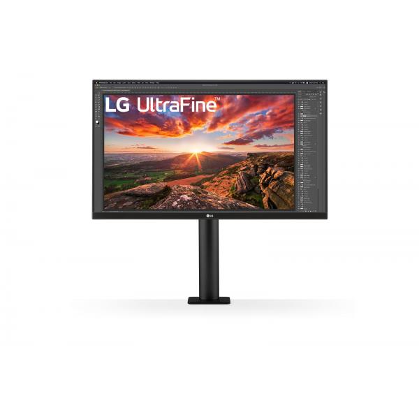 LG UltraFine Ergo LED display 68,6 cm (27") 3840 x 2160 Pixel 4K Ultra HD Nero - Disponibile in 6-7 giorni lavorativi