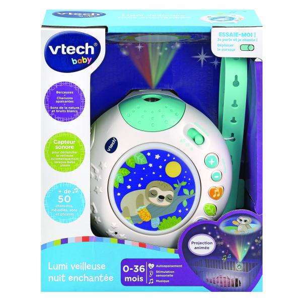 Proiettore Vtech Baby LUMI VEILLEUSE NUIT ENCHANTEE Azzurro - Disponibile in 3-4 giorni lavorativi