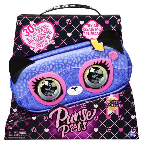 PURSE PETS - Guépard Belt Bag - 30 suoni e reazioni - 5 anni - Disponibile in 3-4 giorni lavorativi Spin Master