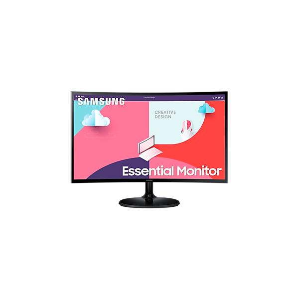 Schermo PC - SAMSUNG - LS24C360EAUXEN - 24 FHD 1920x1080 - Curvo 1800R - Pannello VA - 4 ms - 75 Hz - HDMI - FreeSync - Disponibile in 3-4 giorni lavorativi