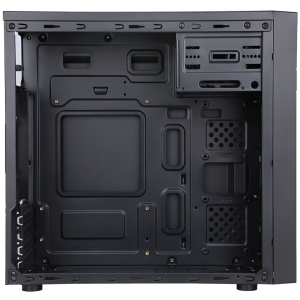 Itek THEON Case Mini Tower mATX PSU 500W 2xUsb 3.0 Full Black - Disponibile in 3-4 giorni lavorativi