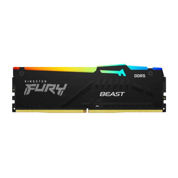 DDR5 KINGSTON 32Gb 6000Mhz - FURY BEAST RGB CL40 DIMM - KF560C36BBEA-32 - Disponibile in 3-4 giorni lavorativi