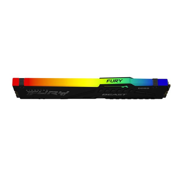 DDR5 KINGSTON 32Gb 6000Mhz - FURY BEAST RGB CL40 DIMM - KF560C36BBEA-32 - Disponibile in 3-4 giorni lavorativi