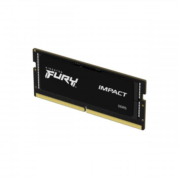 DDR 5 x NB SO-DIMM KINGSTON 32Gb 5600Mhz FURY IMPACT - CL40 - KF556S40IB-32 - Disponibile in 3-4 giorni lavorativi