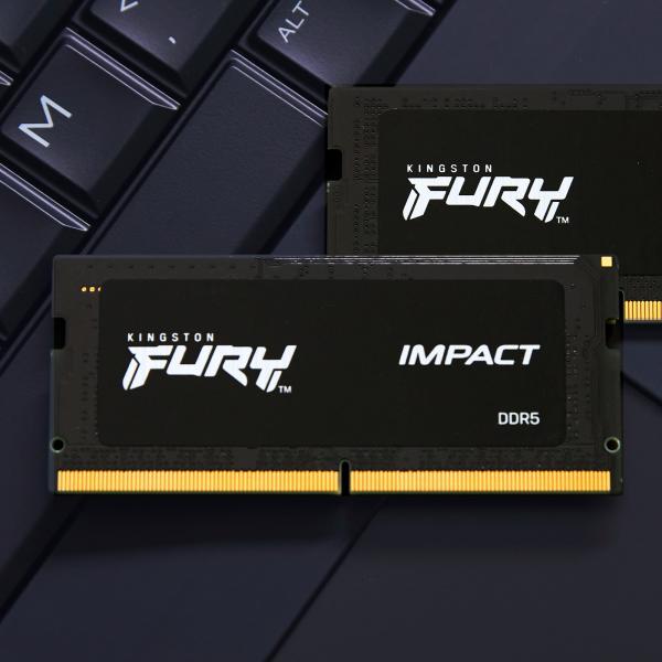 DDR 5 x NB SO-DIMM KINGSTON 32Gb 5600Mhz FURY IMPACT - CL40 - KF556S40IB-32 - Disponibile in 3-4 giorni lavorativi