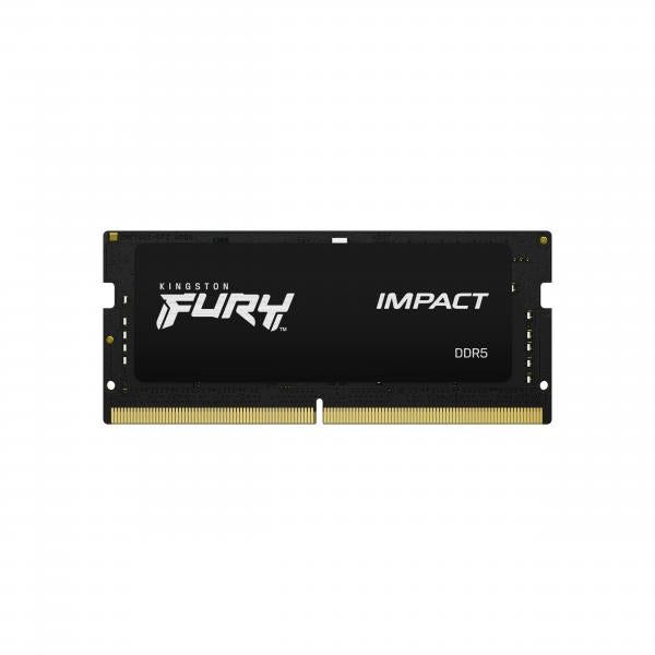 DDR 5 x NB SO-DIMM KINGSTON 32Gb 5600Mhz FURY IMPACT - CL40 - KF556S40IB-32 - Disponibile in 3-4 giorni lavorativi