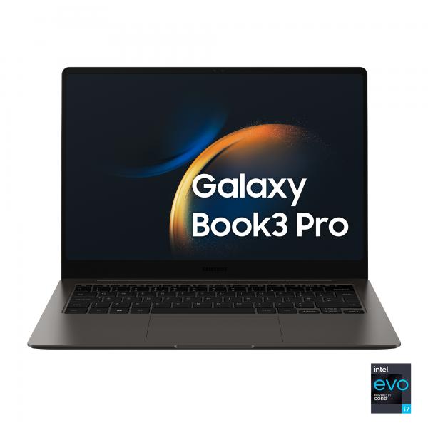 PC Notebook Nuovo Samsung Galaxy Book3 Pro Intel Core i7-1360P 16GB Intel Iris Xe SSD 512GB 14 WQXGA Win 11 Pro - Disponibile in 3-4 giorni lavorativi