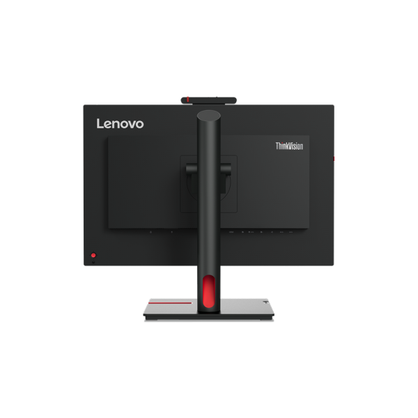 Monitor Nuovo MONITOR LENOVO T24mv-30 63D7UAT3EU 23,8" IPS/FHD/HDMI,DP,USB-C(90W)/VOIP/Speakers/Webcam/Ethernet/Daisy chain - Disponibile in 3-4 giorni lavorativi