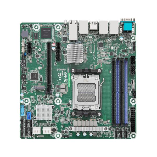 Asrock B650D4U-2L2T/BCM scheda madre AMD B650 Express Presa di corrente AM5 micro ATX - Disponibile in 6-7 giorni lavorativi