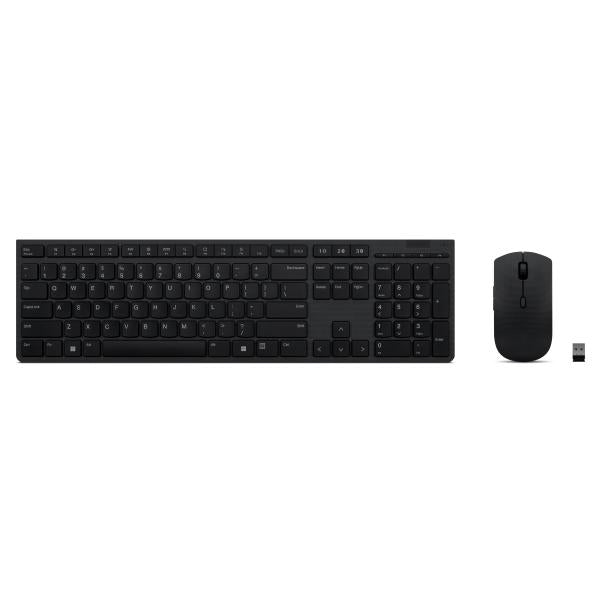 Lenovo Professional Wireless Rechargeable Keyboard and Mouse Combo Italy - 4X31K03951 - Disponibile in 3-4 giorni lavorativi