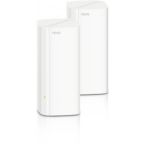 ROUTER TENDA NOVA EX12-2 2PACK AX3000 Whole Home Mesh Wi-Fi 6 System-160MHz Bandwidth,1.7GHz Quad-Core CPU,RAM 256MB DDR3 - Disponibile in 3-4 giorni lavorativi