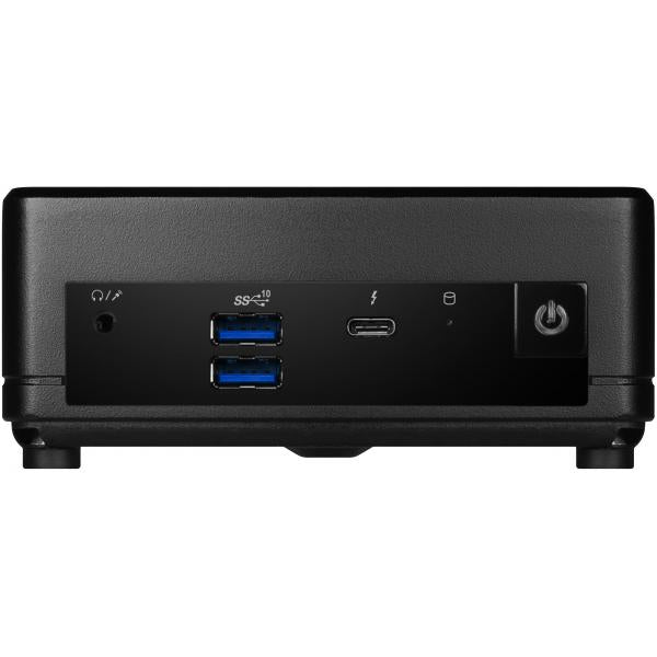 MSI Cubi 5 12M-020BDE 0.66L sized PC Nero i7-1255U - Disponibile in 6-7 giorni lavorativi