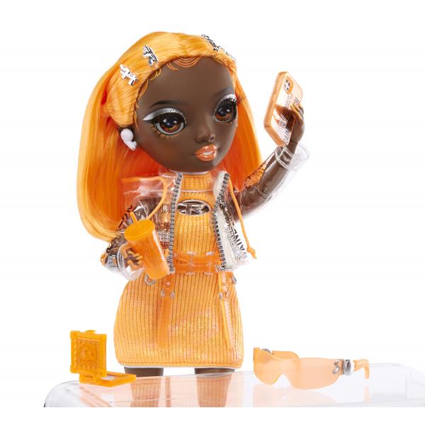 Rainbow High - Mannequin Doll - Michelle St Charles (Fluo Orange) 5 Series - Disponibile in 3-4 giorni lavorativi