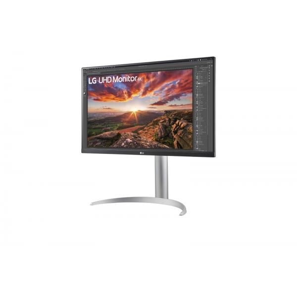 LG 27UP85NP-W 68,6 cm (27") 3840 x 2160 Pixel 4K Ultra HD LED Argento - Disponibile in 6-7 giorni lavorativi