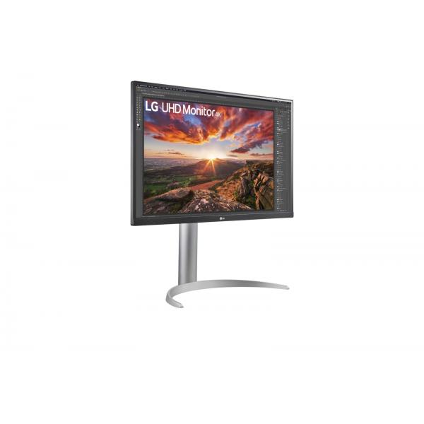 LG 27UP85NP-W 68,6 cm (27") 3840 x 2160 Pixel 4K Ultra HD LED Argento - Disponibile in 6-7 giorni lavorativi