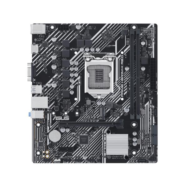 MB ASUS PRIME H510M-K R2.0 LGA1200 (ROCKET LAKE - COMPATIB. COMET LAKE) 2DDR4 VGA+HDMI PCIe M2 mATX - Disponibile in 3-4 giorni lavorativi