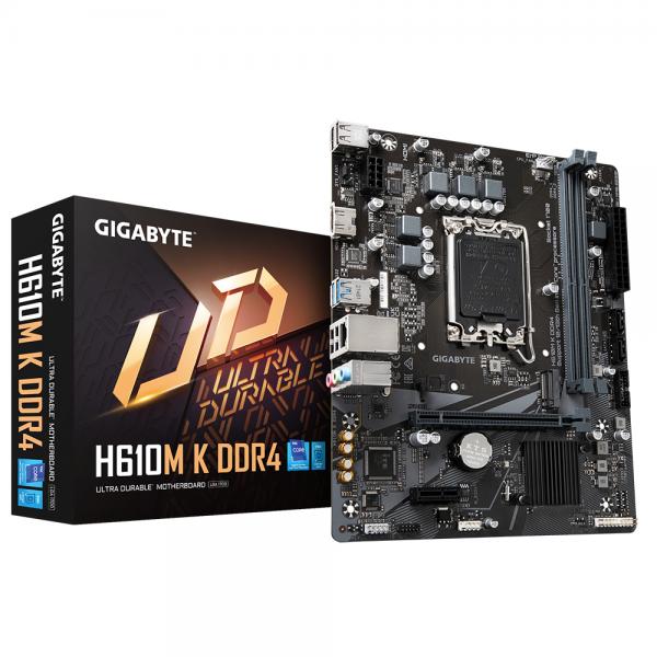 Scheda Madre Gigabyte H610M K DDR4 1.0 - Disponibile in 3-4 giorni lavorativi