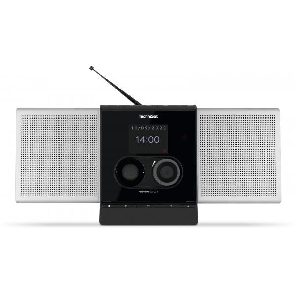 TechniSat MULTYRADIO 600 CD IR Internet Analogico e digitale Nero, Argento - Disponibile in 6-7 giorni lavorativi