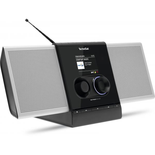 TechniSat MULTYRADIO 600 CD IR Internet Analogico e digitale Nero, Argento - Disponibile in 6-7 giorni lavorativi