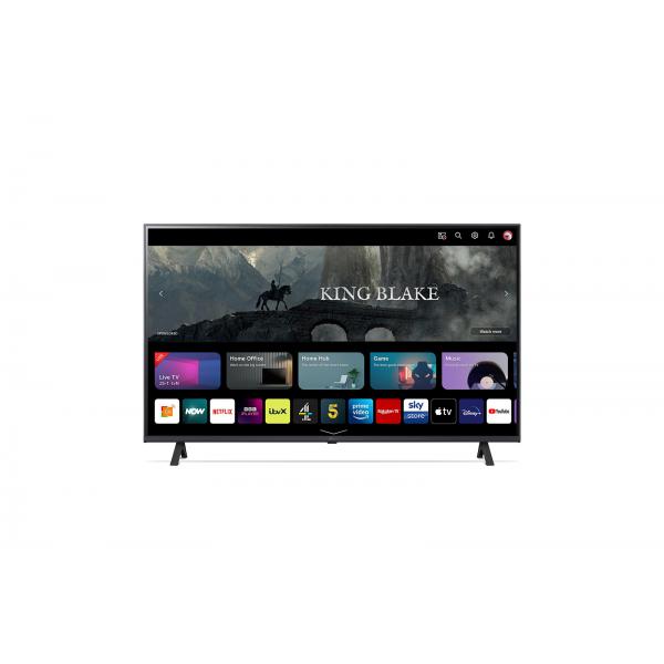 LG UHD 43UR78006LK 109,2 cm (43") 4K Ultra HD Smart TV Wi-Fi Nero - Disponibile in 6-7 giorni lavorativi