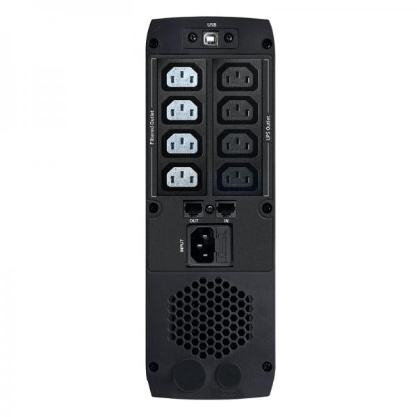 UPS TECNOWARE EXA PLUS 2100 IEC TOGETHER ON-UPS 2100VA/1470W + 2 USB 2.1A LCD SINUSO - Disponibile in 3-4 giorni lavorativi