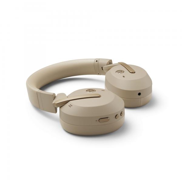 Yamaha YH-E700B Cuffie Over-Ear Wireless Bluetooth Cancellazione Attiva del Rumore fino a 32 Ore di Autonomia Beige - Disponibile in 3-4 giorni lavorativi