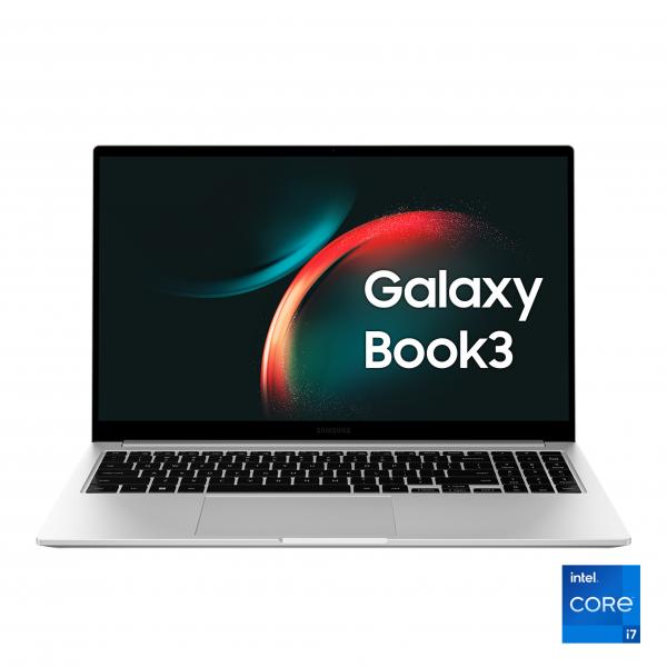 PC Notebook Nuovo NOTEBOOK SAMSUNG GALAXY BOOK3 15.6" i7-1355U 1.8GHz RAM 16GB-SSD 512GB M.2-IRIS Ve GRAPHICS-WI-FI 6-WIN 11 PROF SILVER (NP754XFG-KB2IT) - Disponibile in 3-4 giorni lavorativi