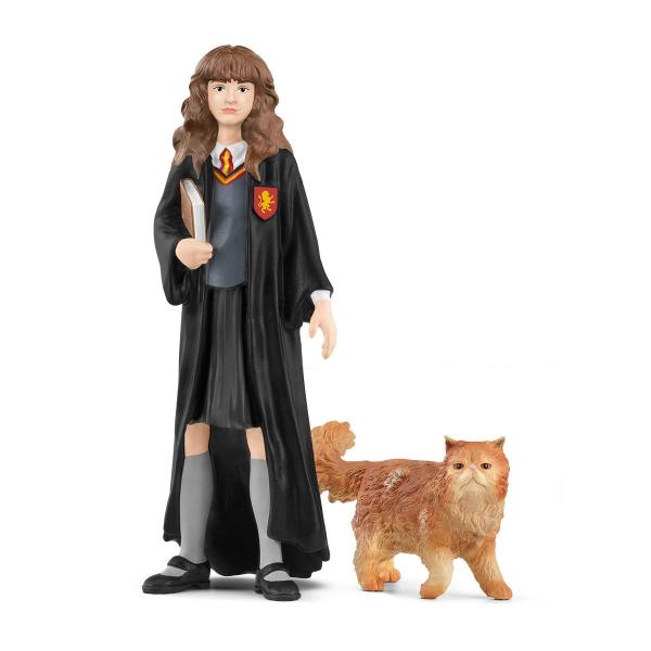 SCHLEICH - Hermione e Grattastinchi - 42635 - Gamma Harry Potter - Disponibile in 3-4 giorni lavorativi