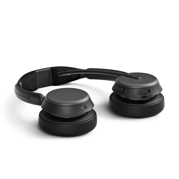 EPOS IMPACT 1060 ANC Auricolare Wireless A Padiglione Ufficio Bluetooth Nero - Disponibile in 6-7 giorni lavorativi