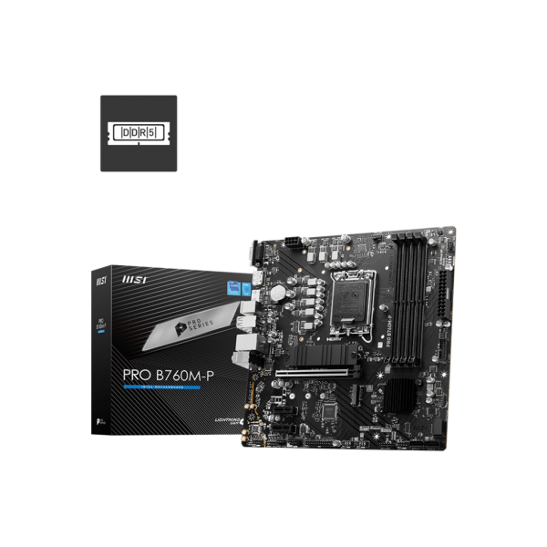 Scheda Madre MSI PRO B760M-P DDR4 LGA 1700 - Disponibile in 3-4 giorni lavorativi