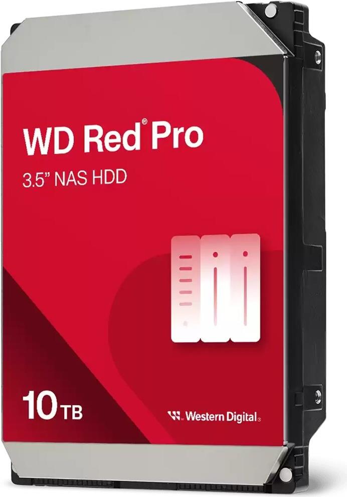 Western Digital Red Pro WD103KFBX Interne Festplatte 10 TB 7200 RPM 512 MB 3.5" Serial ATA III (WD103KFBX) - Disponibile in 6-7 giorni lavorativi