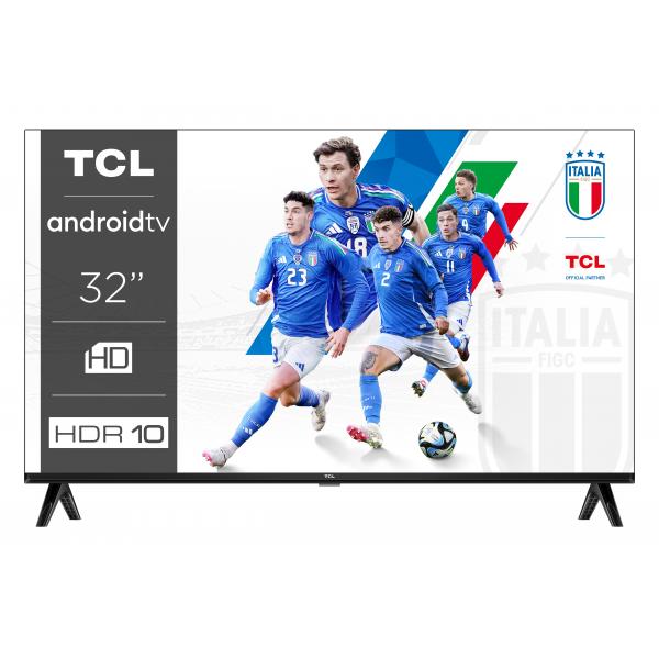 TCL SMART TV 32" LED HD READY ANDROID e HOTEL TV NERO - Disponibile in 3-4 giorni lavorativi