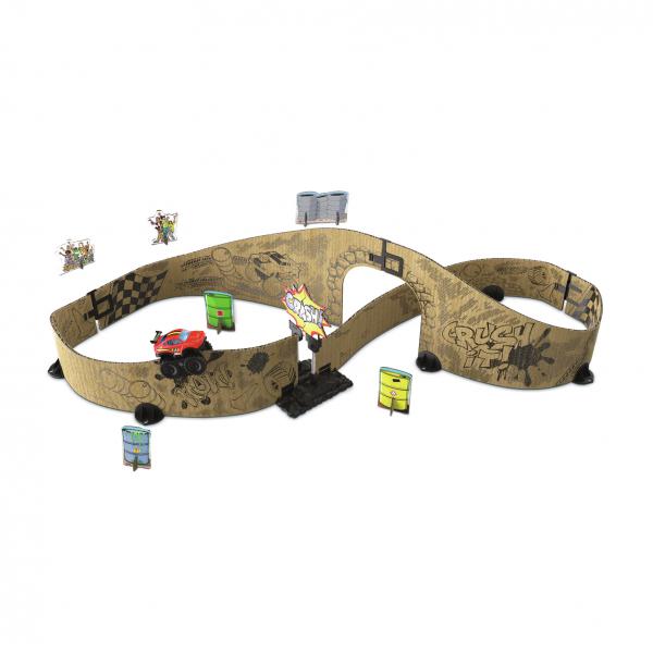 VTECH CAR-BOARD RACERS - CIRCUITO DI PISTE MONSTER - Disponibile in 3-4 giorni lavorativi