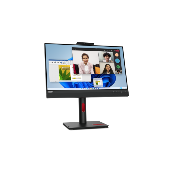 Monitor Nuovo MONITOR LENOVO Tiny-in-One 5th Gen 12NBGAT1IT 23.8" IPS/FHD/3in1,HDMI,DP/Speakers/Webcam - Disponibile in 3-4 giorni lavorativi