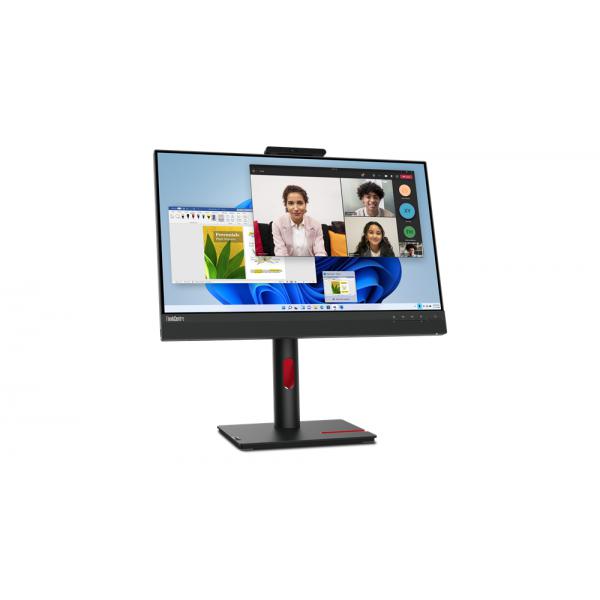 Monitor Nuovo MONITOR LENOVO Tiny-in-One 5th Gen 12NBGAT1IT 23.8" IPS/FHD/3in1,HDMI,DP/Speakers/Webcam - Disponibile in 3-4 giorni lavorativi