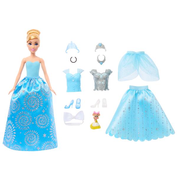 CENERENTELLA SORPRESE REALI - MATTEL - HMK53 - BAMBOLA MODA DISNEY - Disponibile in 3-4 giorni lavorativi