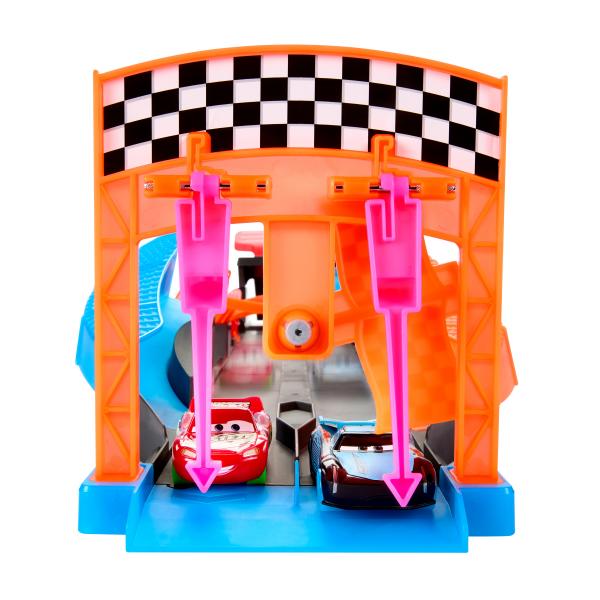 Circuit Glow Racers - Mattel - HPD80 - Giocattolo da corsa che si illumina al buio per bambini dai 4 anni in su - Disponibile in 3-4 giorni lavorativi