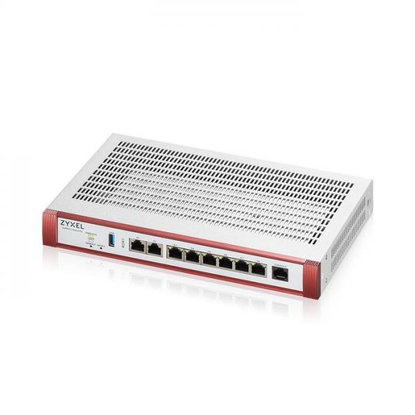 FIREWALL ZXYEL USGFlex Security Gateway 200H VPN:100IPSec/L2TP, 50SSL WAN, 6xLAN + 2x2.5Gbe Fanless +1Y Sec Pack, fino a 50utent - Disponibile in 3-4 giorni lavorativi Zyxel