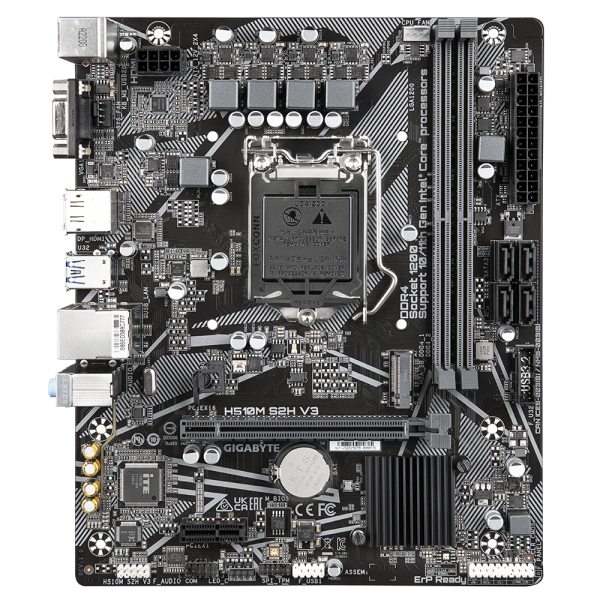 Scheda Madre Gigabyte H510M S2H V3 Intel H470 Express INTEL H470 EXPRESS LGA 1200 - Disponibile in 3-4 giorni lavorativi