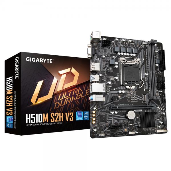 Scheda Madre Gigabyte H510M S2H V3 Intel H470 Express INTEL H470 EXPRESS LGA 1200 - Disponibile in 3-4 giorni lavorativi