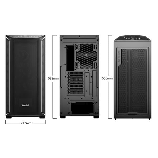 Case computer desktop ATX Be Quiet! BGW61 Nero - Disponibile in 3-4 giorni lavorativi