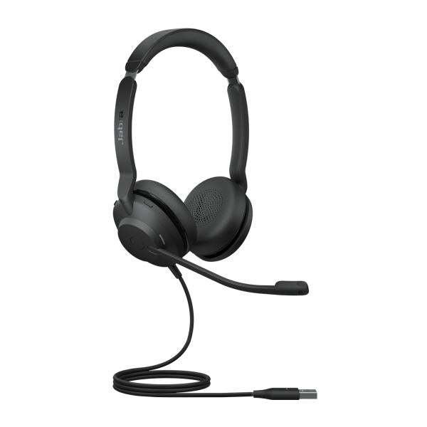 Jabra Evolve2 30 Auricolare Cablato A Padiglione Ufficio USB tipo A Nero - Disponibile in 6-7 giorni lavorativi